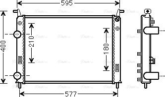 Ava Quality Cooling FT 2370 - Hladnjak, hladjenje motora www.molydon.hr