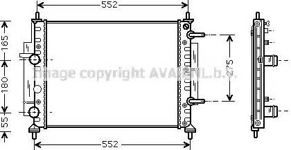 Ava Quality Cooling FT 2260 - Hladnjak, hladjenje motora www.molydon.hr