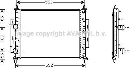 Ava Quality Cooling FT 2268 - Hladnjak, hladjenje motora www.molydon.hr