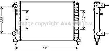 Ava Quality Cooling FT 2262 - Hladnjak, hladjenje motora www.molydon.hr