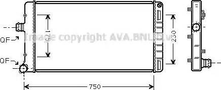 Ava Quality Cooling FT 2211 - Hladnjak, hladjenje motora www.molydon.hr