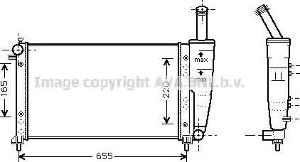 Ava Quality Cooling FT 2218 - Hladnjak, hladjenje motora www.molydon.hr