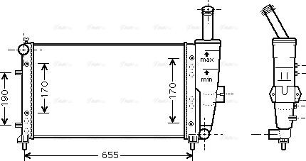 Ava Quality Cooling FT 2281 - Hladnjak, hladjenje motora www.molydon.hr