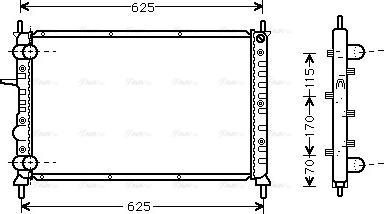 Ava Quality Cooling FT 2231 - Hladnjak, hladjenje motora www.molydon.hr