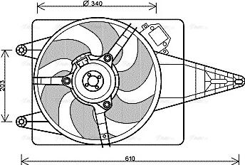 Ava Quality Cooling FT 7546 - Ventilator, hladjenje motora www.molydon.hr