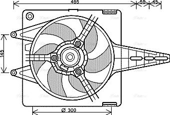 Ava Quality Cooling FT 7547 - Ventilator, hladjenje motora www.molydon.hr