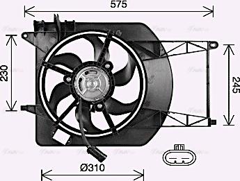 Ava Quality Cooling FT7620 - Ventilator, hladjenje motora www.molydon.hr