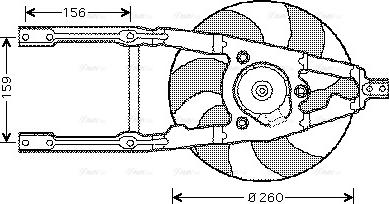 Ava Quality Cooling FT 7107 - Ventilator, hladjenje motora www.molydon.hr