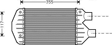 Ava Quality Cooling FTA4267 - Intercooler, hladnjak www.molydon.hr