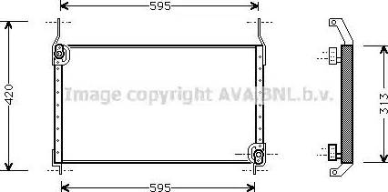 Ava Quality Cooling FTA5204 - Kondenzator, klima-Uređaj www.molydon.hr