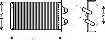 Ava Quality Cooling FTA6186 - Izmjenjivač topline, grijanje unutrasnjeg prostora www.molydon.hr