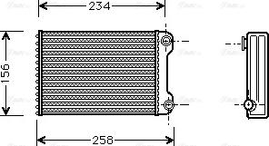 Ava Quality Cooling FTA6242 - Izmjenjivač topline, grijanje unutrasnjeg prostora www.molydon.hr