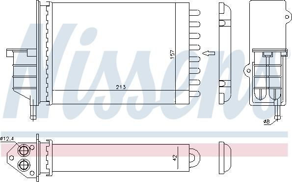 Ava Quality Cooling FTA6259 - Izmjenjivač topline, grijanje unutrasnjeg prostora www.molydon.hr