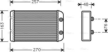 Ava Quality Cooling FTA6254 - Izmjenjivač topline, grijanje unutrasnjeg prostora www.molydon.hr