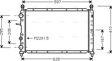 Ava Quality Cooling FTA2066 - Hladnjak, hladjenje motora www.molydon.hr