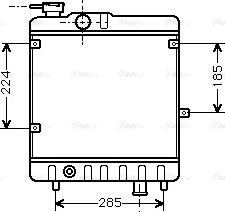 Ava Quality Cooling FTA2028 - Hladnjak, hladjenje motora www.molydon.hr