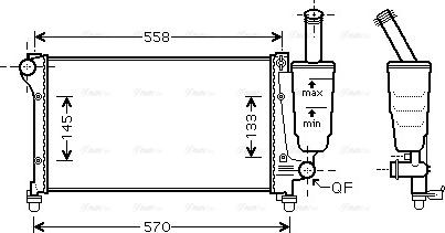 Ava Quality Cooling FTA2368 - Hladnjak, hladjenje motora www.molydon.hr