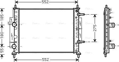 Ava Quality Cooling FTA2260 - Hladnjak, hladjenje motora www.molydon.hr