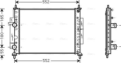 Ava Quality Cooling FTA2268 - Hladnjak, hladjenje motora www.molydon.hr