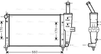 Ava Quality Cooling FTA2208 - Hladnjak, hladjenje motora www.molydon.hr