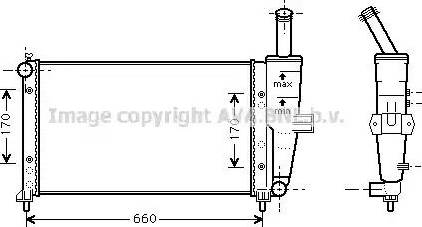 Ava Quality Cooling FTA2209 - Hladnjak, hladjenje motora www.molydon.hr