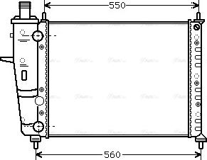 Ava Quality Cooling FTA2233 - Hladnjak, hladjenje motora www.molydon.hr