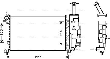 Ava Quality Cooling FTA2275 - Hladnjak, hladjenje motora www.molydon.hr