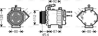 Ava Quality Cooling FT K366 - Kompresor, klima-Uređaj www.molydon.hr