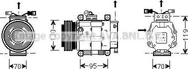 Ava Quality Cooling FT K049 - Kompresor, klima-Uređaj www.molydon.hr