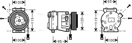 Ava Quality Cooling FT K050 - Kompresor, klima-Uređaj www.molydon.hr