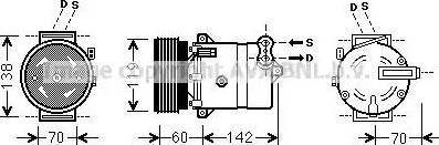 Ava Quality Cooling FT K383 - Kompresor, klima-Uređaj www.molydon.hr