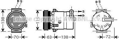 Ava Quality Cooling FT K334 - Kompresor, klima-Uređaj www.molydon.hr