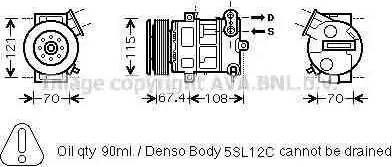 Ava Quality Cooling FT K331 - Kompresor, klima-Uređaj www.molydon.hr