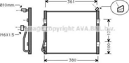 Ava Quality Cooling HD 5090 - Kondenzator, klima-Uređaj www.molydon.hr