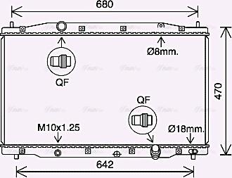 Ava Quality Cooling HD2315 - Hladnjak, hladjenje motora www.molydon.hr