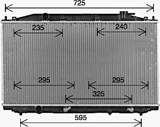 Ava Quality Cooling HD2324 - Hladnjak, hladjenje motora www.molydon.hr