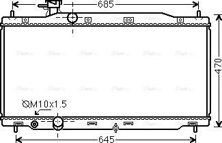 Ava Quality Cooling HD2241 - Hladnjak, hladjenje motora www.molydon.hr