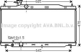 Ava Quality Cooling HDA2241 - Hladnjak, hladjenje motora www.molydon.hr