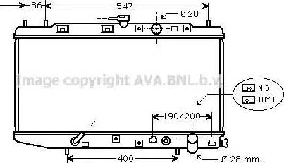 Ava Quality Cooling HDA2064 - Hladnjak, hladjenje motora www.molydon.hr