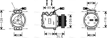 Ava Quality Cooling HDAK009 - Kompresor, klima-Uređaj www.molydon.hr