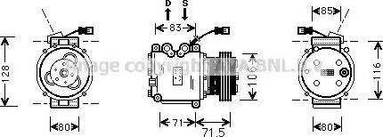 Ava Quality Cooling HD K009 - Kompresor, klima-Uređaj www.molydon.hr