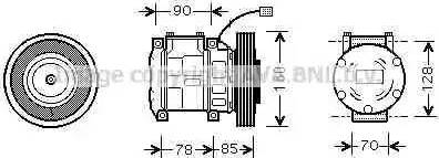 Ava Quality Cooling HD K019 - Kompresor, klima-Uređaj www.molydon.hr