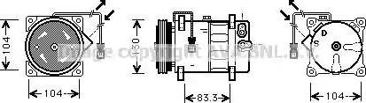 Ava Quality Cooling HD K022 - Kompresor, klima-Uređaj www.molydon.hr