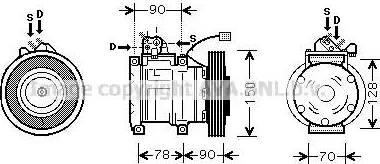 Ava Quality Cooling HD K181 - Kompresor, klima-Uređaj www.molydon.hr