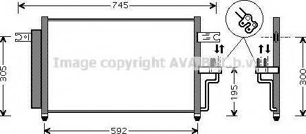 Ava Quality Cooling HY 5165 - Kondenzator, klima-Uređaj www.molydon.hr