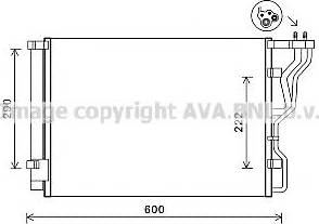 Ava Quality Cooling HY5299 - Kondenzator, klima-Uređaj www.molydon.hr