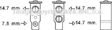 Ava Quality Cooling HY1384 - Ekspanzioni ventil, klima-Uređaj www.molydon.hr