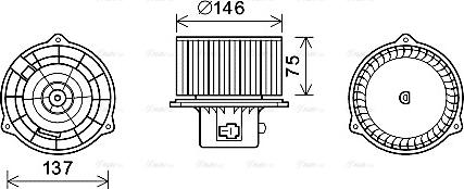 Ava Quality Cooling HY8403 - Ventilator kabine/unutrasnjeg prostora www.molydon.hr