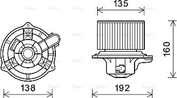 Ava Quality Cooling HY8553 - Ventilator kabine/unutrasnjeg prostora www.molydon.hr