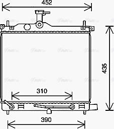 Ava Quality Cooling HY2454 - Hladnjak, hladjenje motora www.molydon.hr